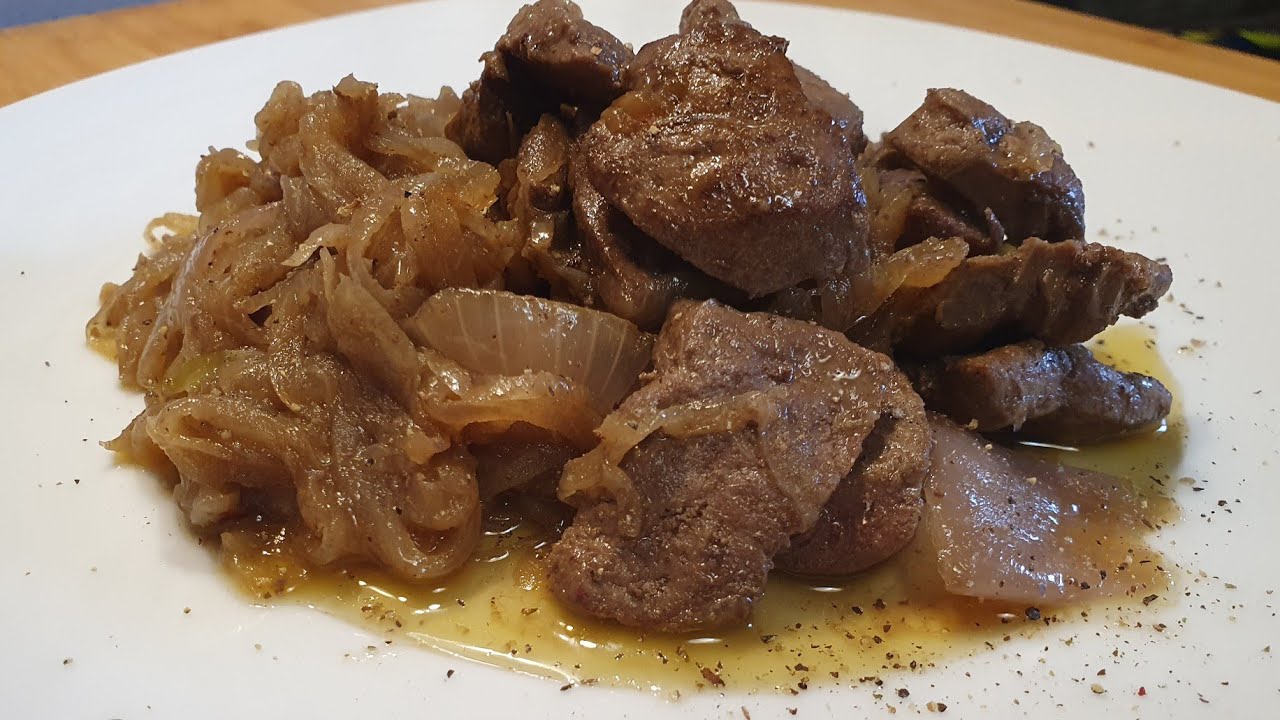 Hígado de Ternera Encebollado - ✅ Hígado Encebollado - Hígado con Cebolla