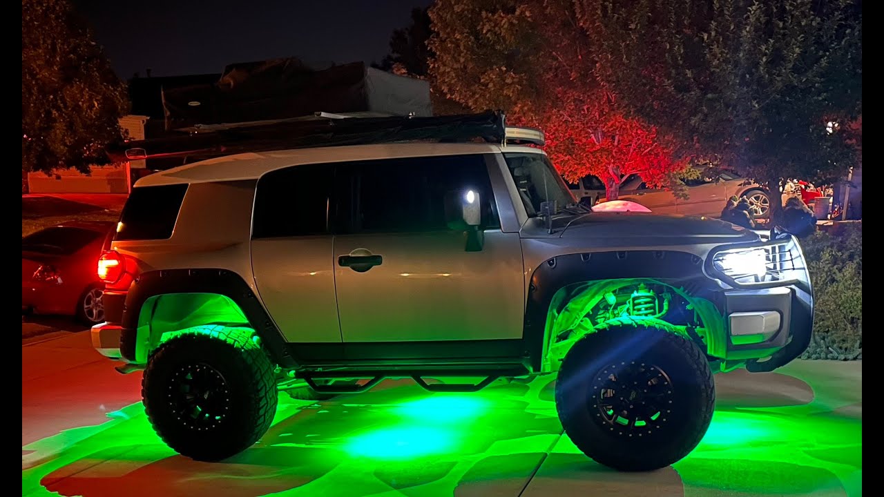 FJ Cruiser Rock Lights and Brakes Upgrade