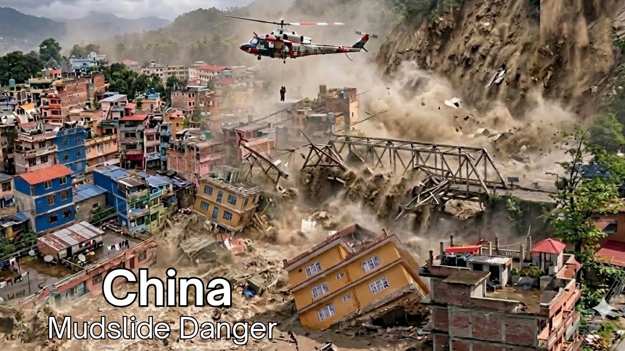 Unseen China | Hidden Mudslide Danger in China&rsquo;s Beautiful Mountain Ranges | 4K Documentary.