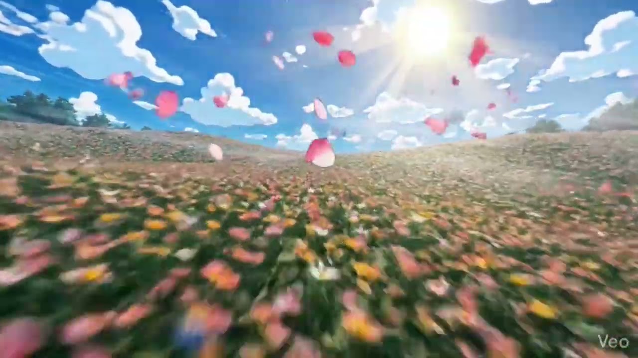 [Anime Flower Field] Lofi Sounds 🎧 Study & Work with your Daily Focus