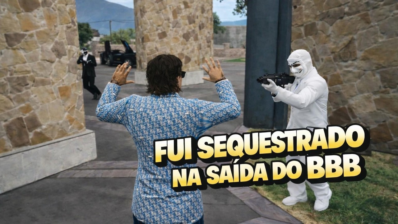 🚨 FUI SEQUESTRADO NA SAIDA DO BBB NO GTA RP 🚨