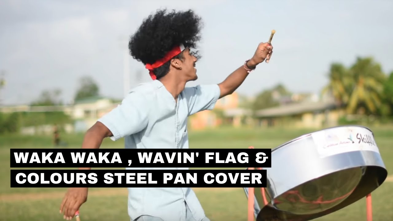 Waka Waka, Wavin' Flag & Colours Steelpan Cover by Joshua Regrello