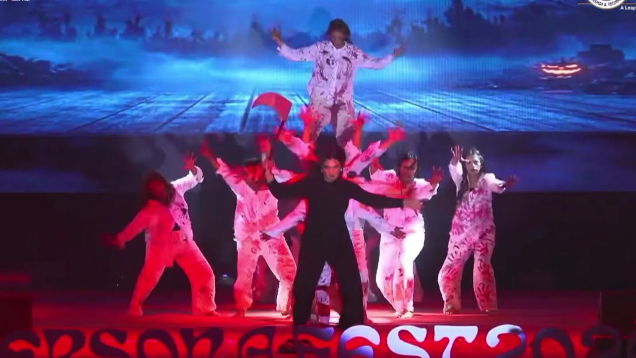 Horror theme Group Dance | Rakht Charitra | Leap Of Grace | MIT-ADT university | Aashirwad Kulkarni