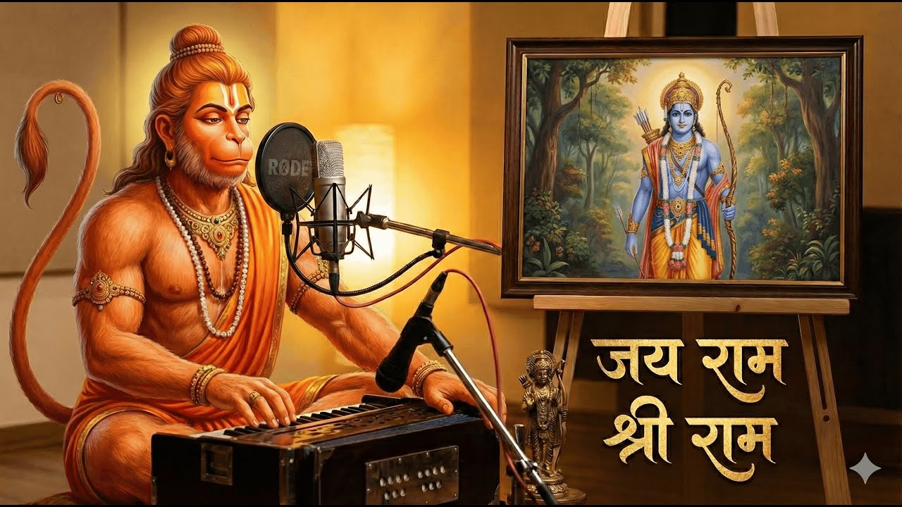 Peaceful Ram Mantra 1 Hour | Sita Ram Chanting for Meditation & Focus | Remove Negative Energy