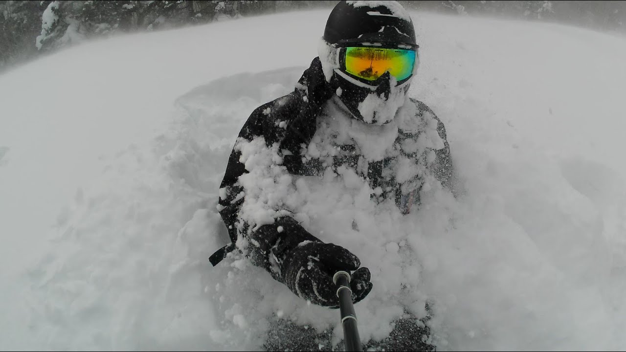 網張温泉スキー場　Riding from top to bottom at Amiharionsen ski resort (2025/02/11)