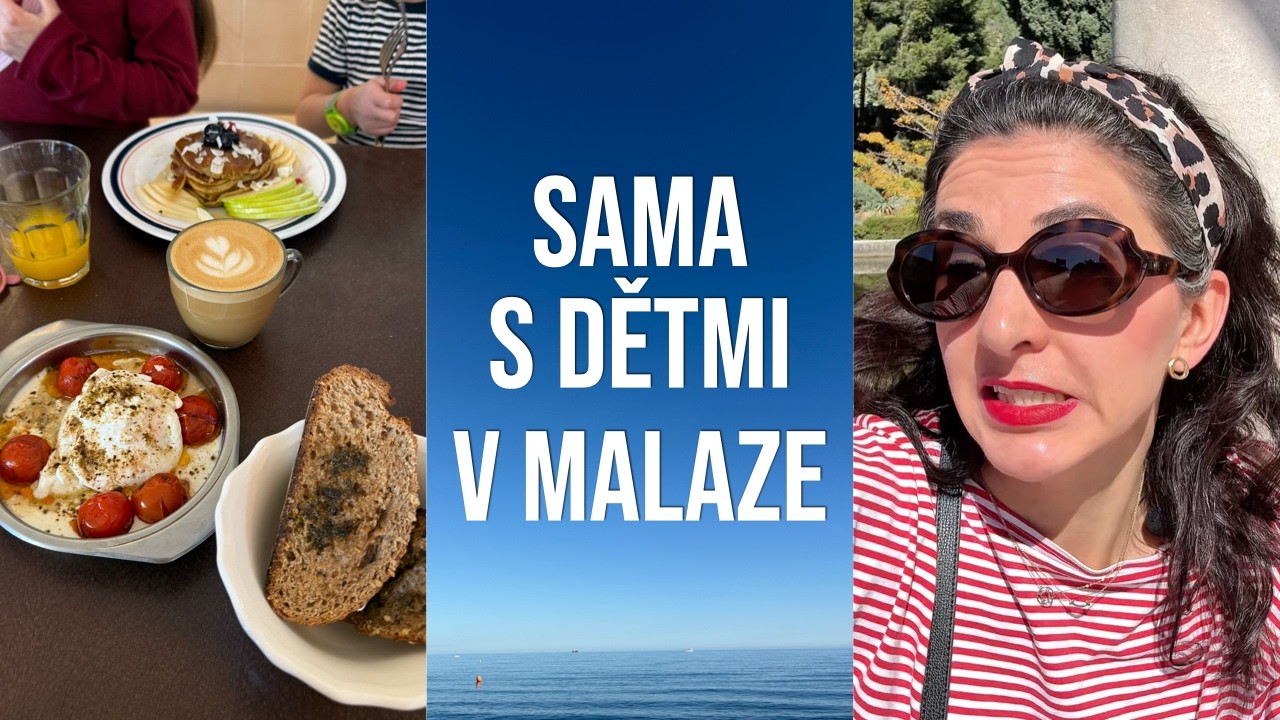 Sama s dětmi v Malaze