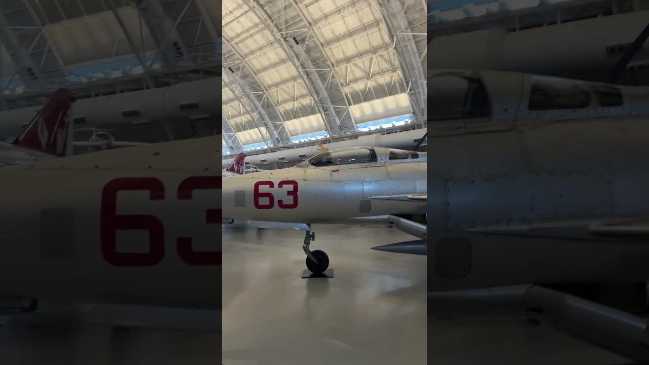 Soviet era MiG-21F Jet Fighter at the Smithsonian Air and Space Museum