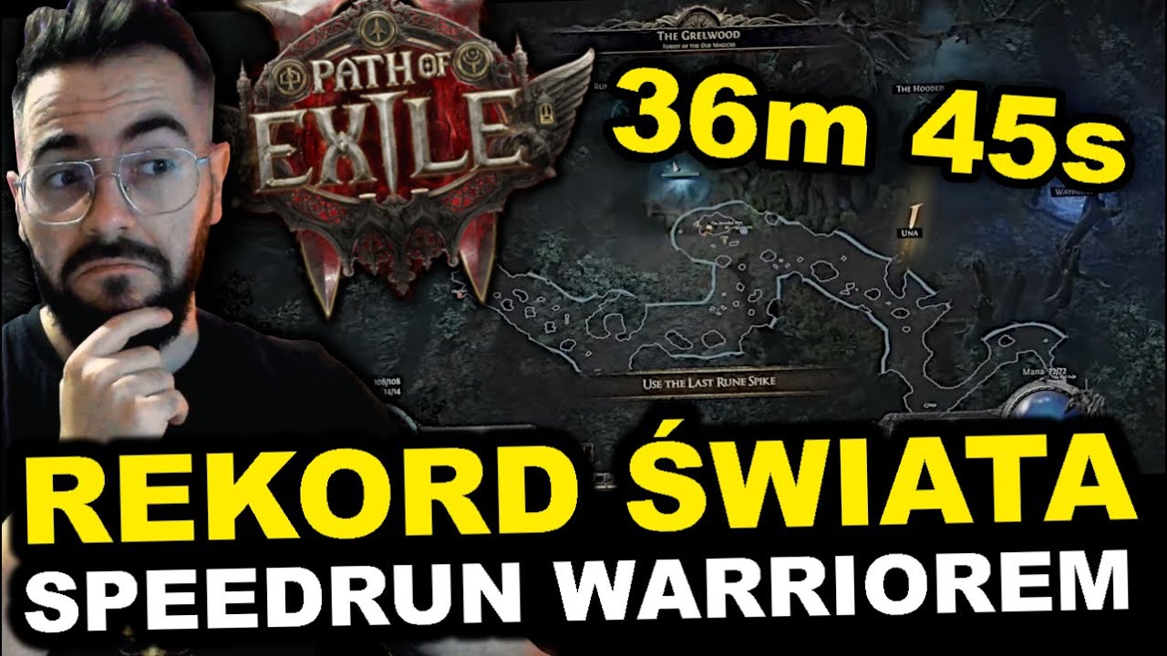 Nowy REKORD ŚWIATA w Speedrunie Warriorem w Path of Exile 2! *Akt 1 -  36m 45s*