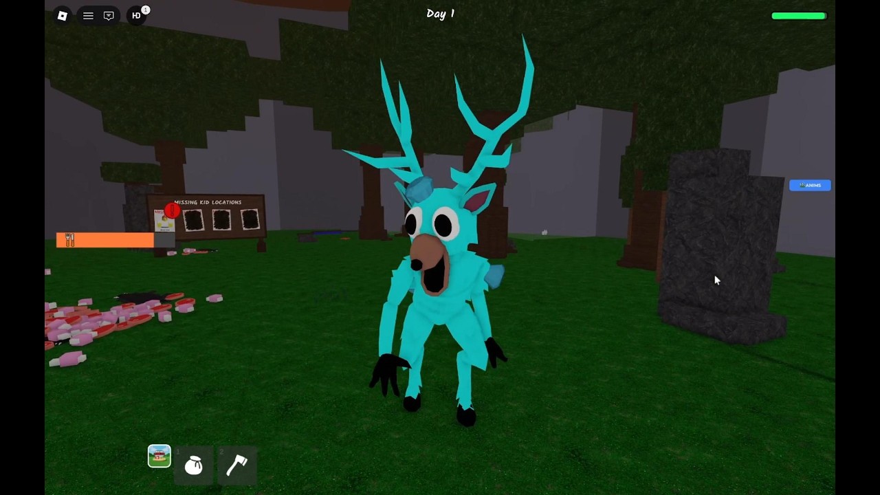 DEER vs 1,000,000 Animals - 99 Nights In The Forest ROBLOX