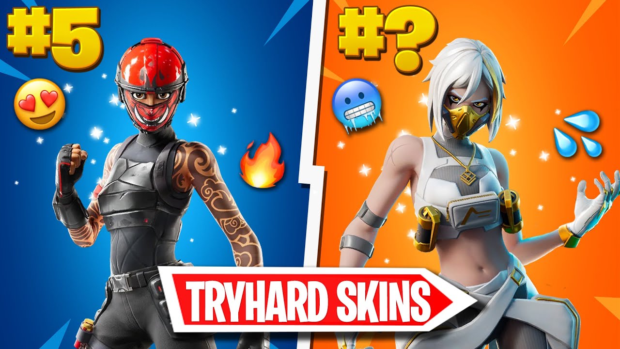 10 Most TRYHARD Skins In Fortnite! (Chapter 2 Season 3)
