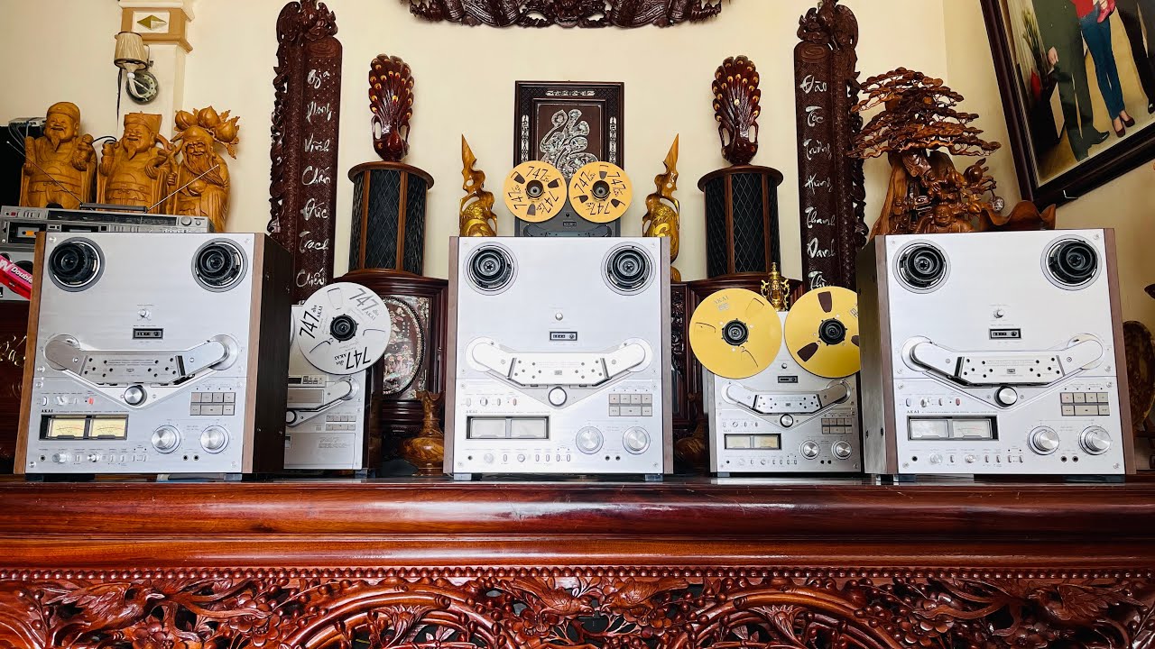 Báo giá hàng loạt đầu cối akai 635D và akai747 còn nguyên lý lịch. tại hữu thuấn audio 0971760098
