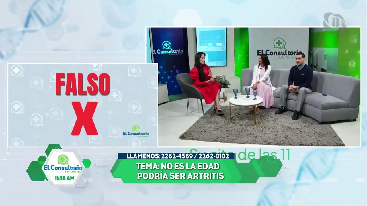 ¡En vivo! El Consultorio del 11: No es la edad… podría ser artritis. Haz tu consulta aquí