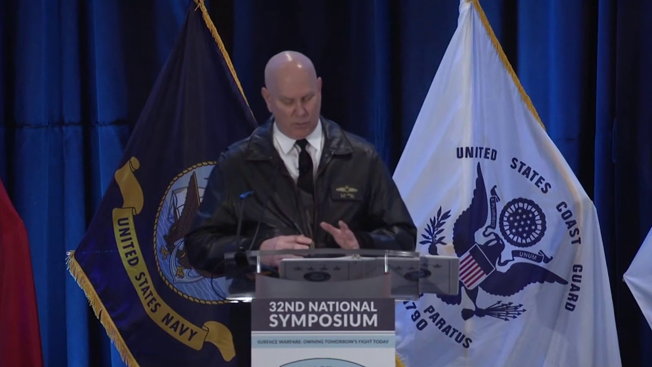 Navy admiral talks preperation at Surface Navy