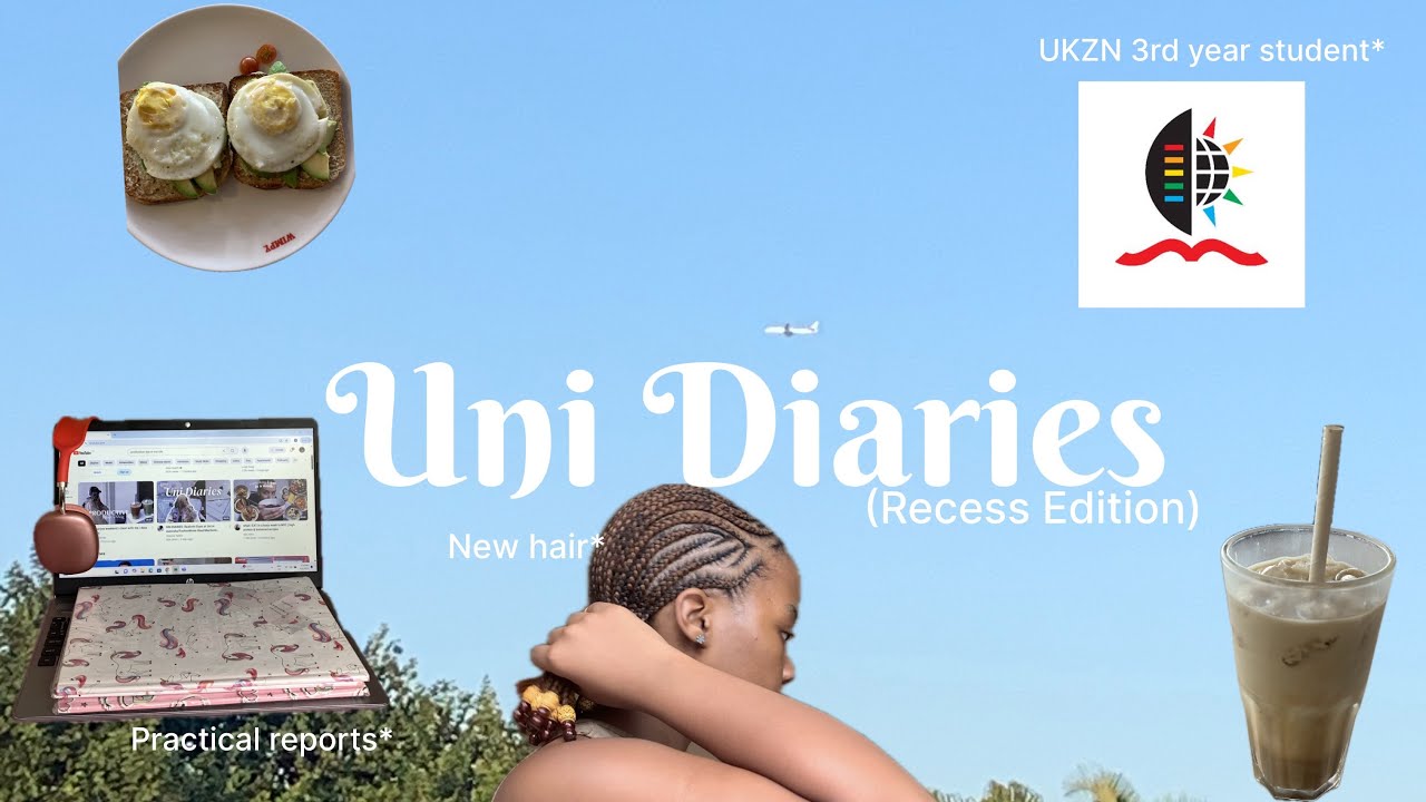Uni Diaries|| Laundry day | Groceries | New hair + more | UKZN student |South African YouTuber.