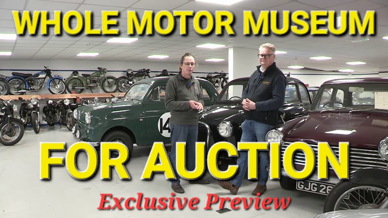 Moretonhampstead Motor Museum Auction - Exclusive Preview