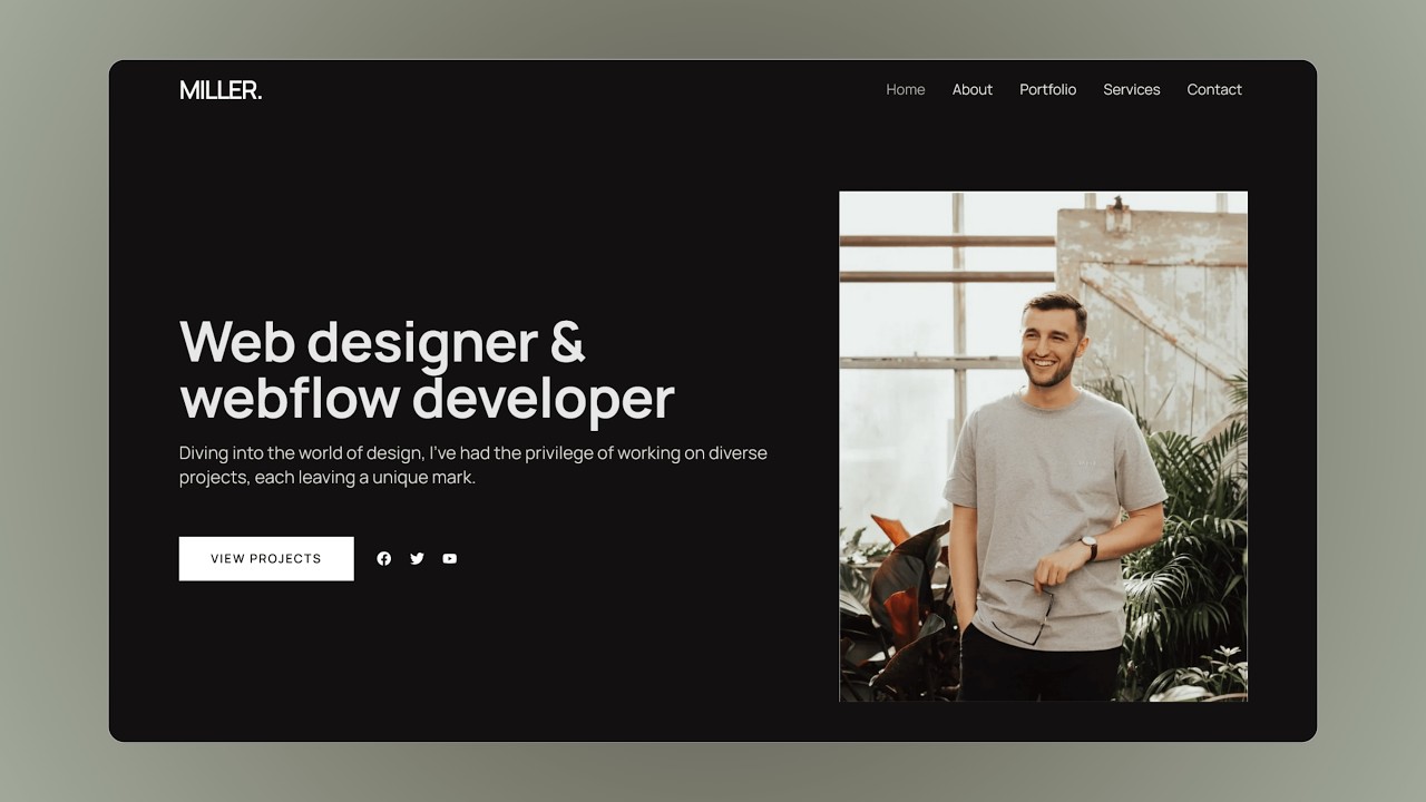 Personal Portfolio landing page Using Elementor And WordPress | Step by Step 2026