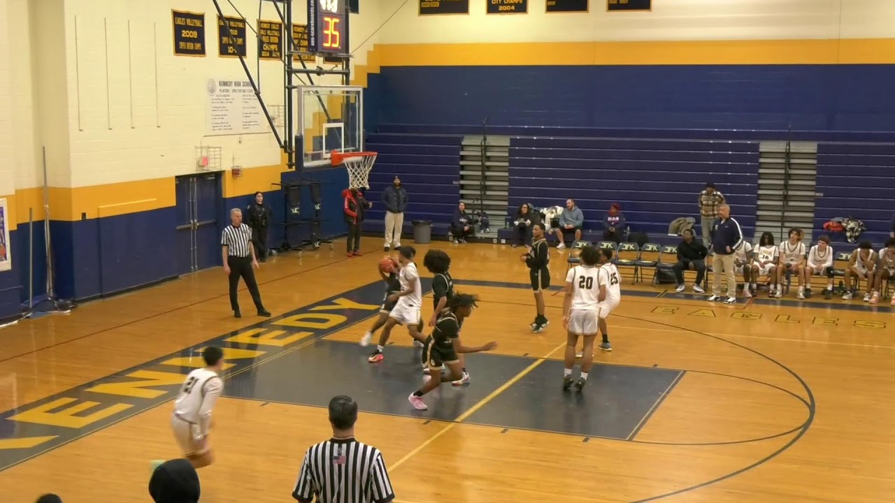 Waterbury Boys VAR Basketball - Kennedy vs WCA - Feb 9, 2026