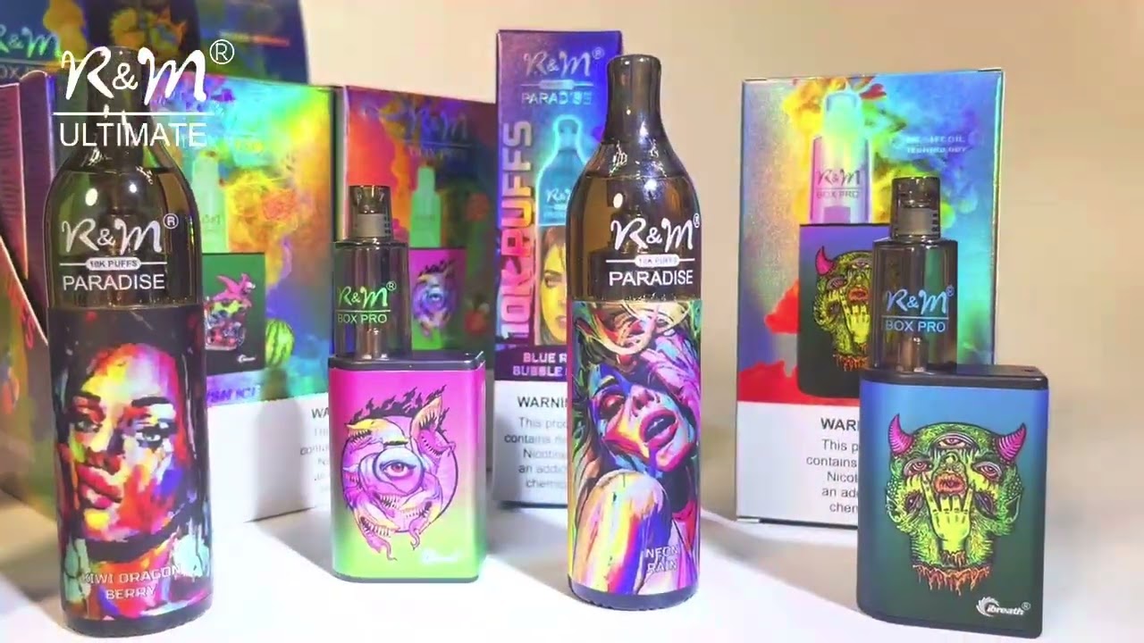 R&M PAPADISE and R&M BOX PRO vapes review