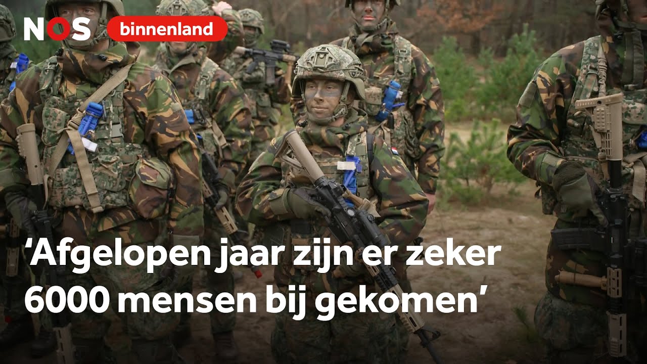 Supermarktmanager, student en brandweerman trainen samen bij Defensie