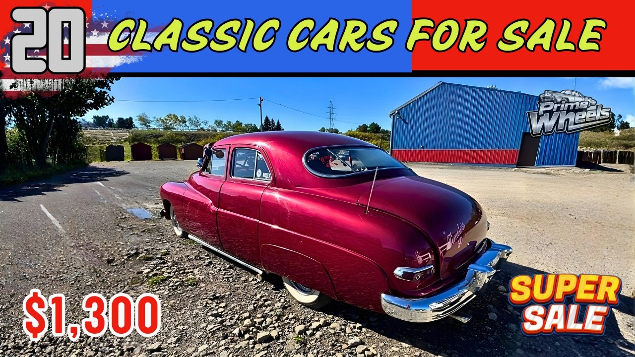 20 Cheap Classic cCars for Sale by Owner Today