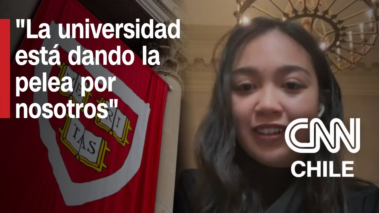 Estudiante chilena en Harvard comenta sobre prohibición de Trump a estudiantes extranjeros
