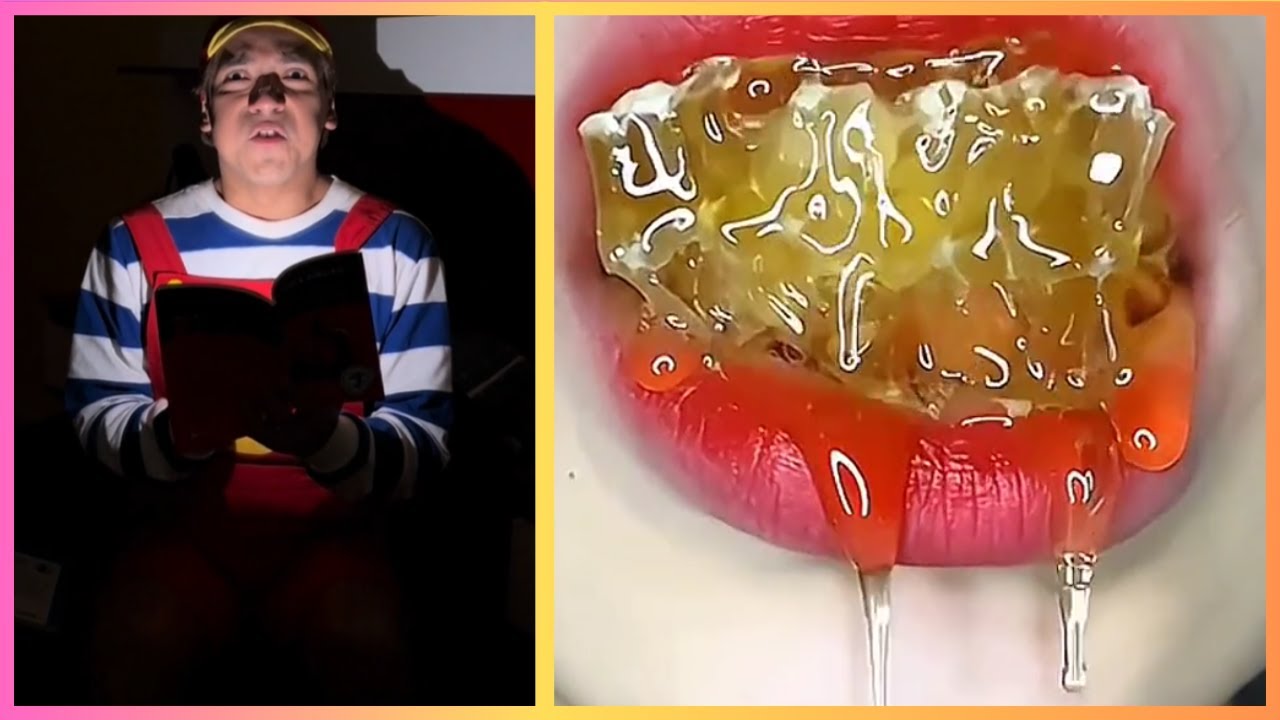 #92 EMOJI Eating Storytime 🌈 LOS MEJORES TIKTOKS DE @Rubén Tuesta l Historia De Comedia