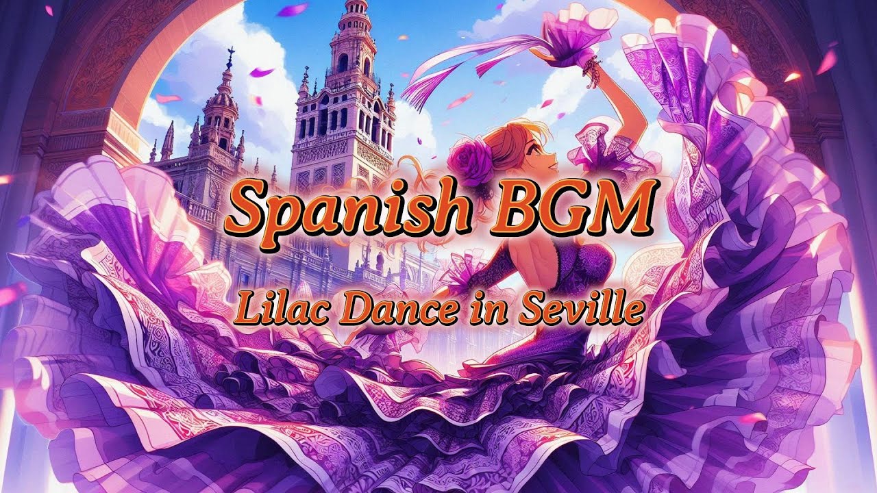 Spanish BGM | Lilac Dance in Seville | Imagined Melody