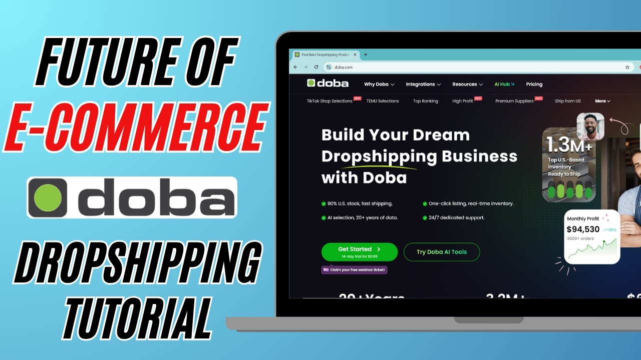 Doba Dropshipping Tutorial 2025 | How to Start a Profitable Online Store