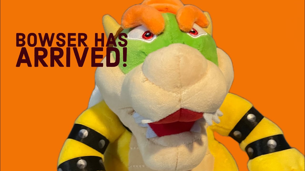 Bowser plush unboxing! (FAKE😢)