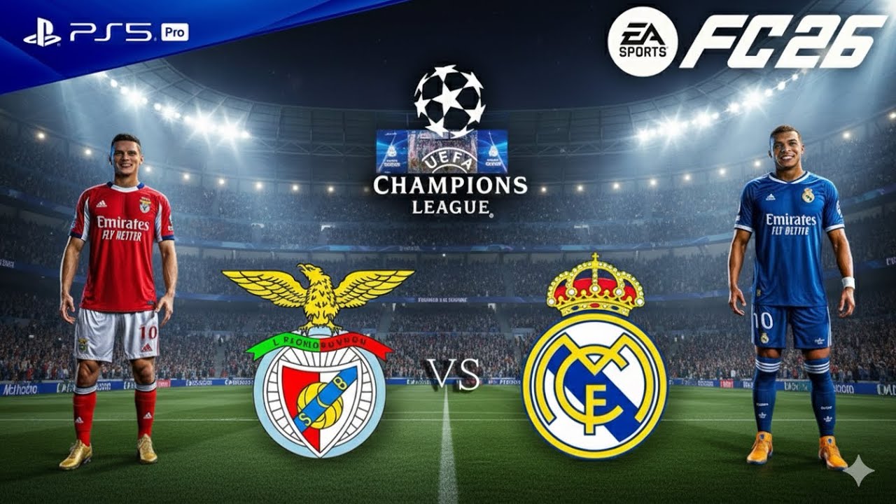🔴Fifa 25 Benfica vs. Real Madrid 🔴LIVE MATCH [PS5]