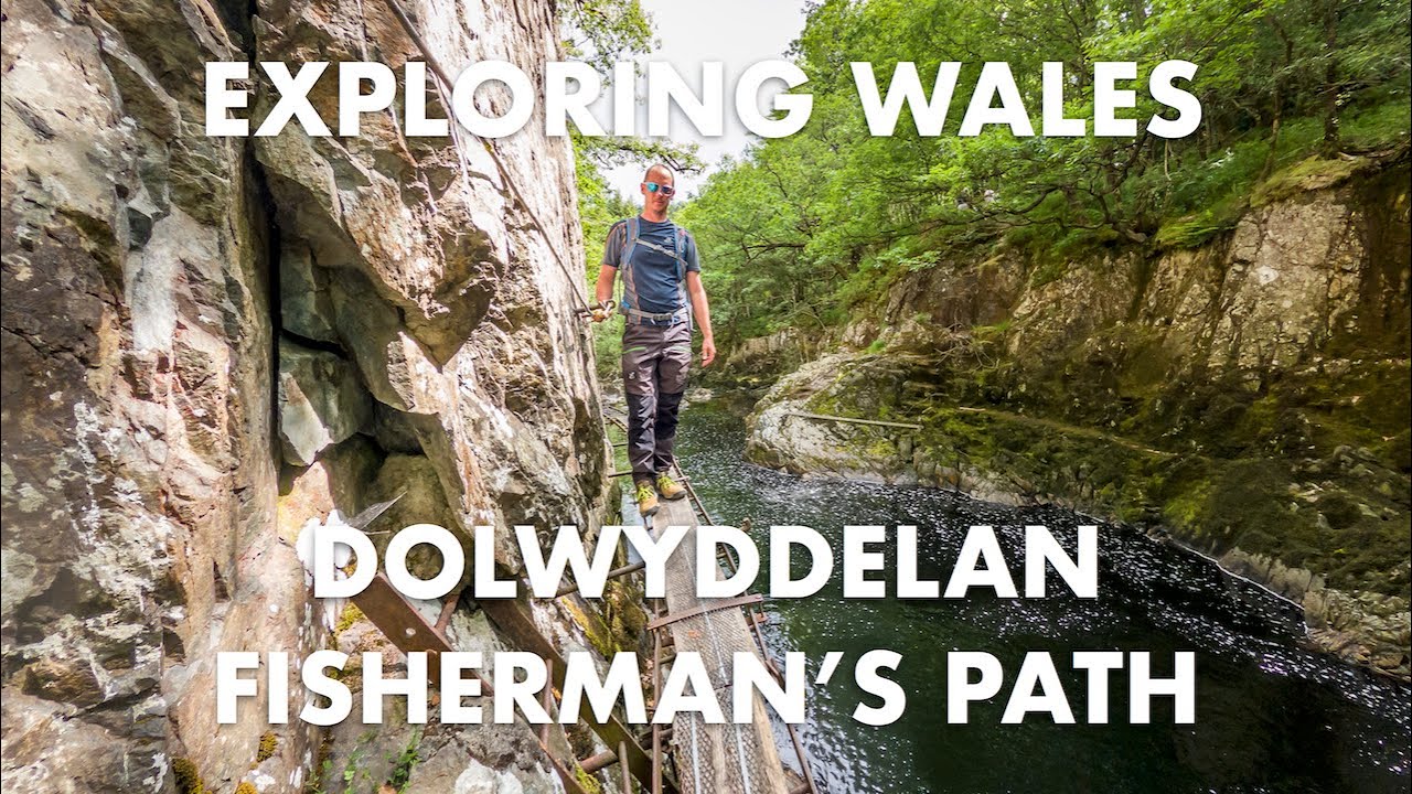 Exploring Wales: Fisherman's Path Via Ferrata Dolwyddelan with What 3 Words Location