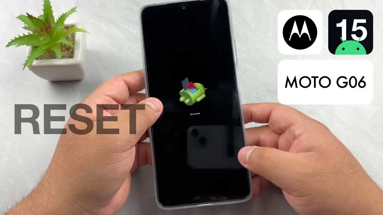 Formatear Motorola Moto G06 | Hard Reset