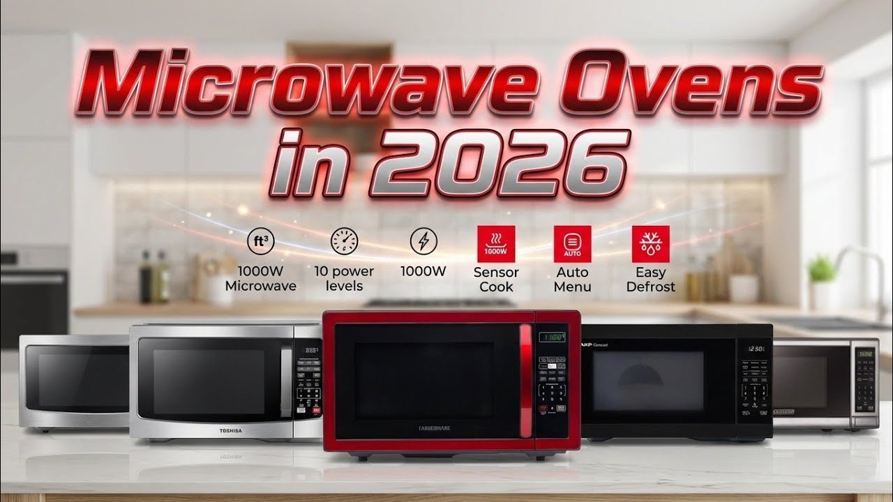 ✅ Топ-5 лучших настольных микроволновых печей 2026 года | Руководство покупателя и обзоры
