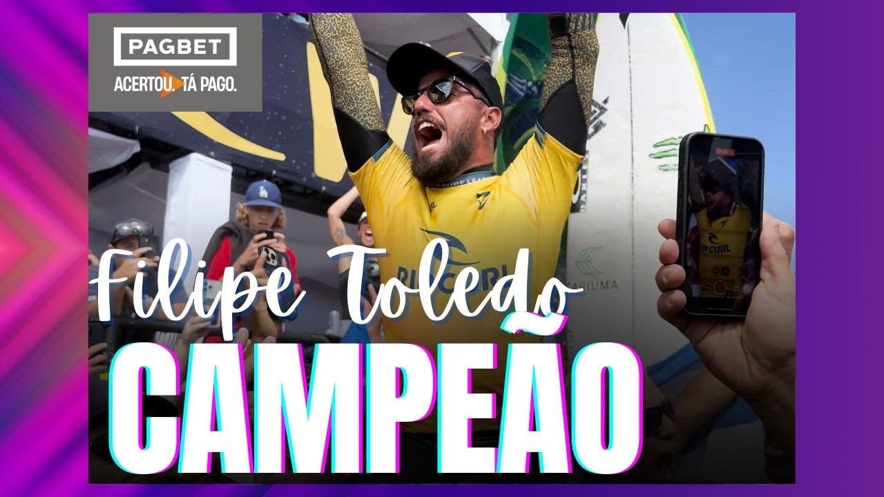 FILIPE TOLEDO É BICAMPEÃO MUNDIAL DA WSL 2023, EM TRESTLES | VEJA OS BASTIDORES!