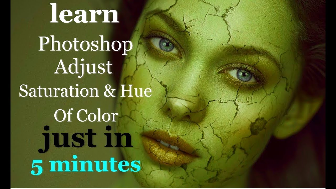 How to change the color of an image | Adobe Photoshop CC tutorials