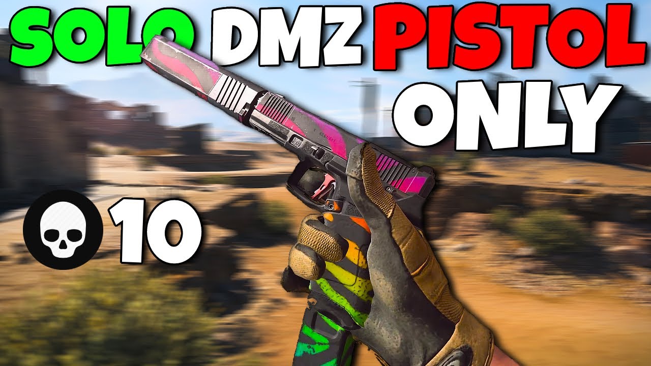 Solo DMZ Pistol Only is HARD - Modern Warfare 2
