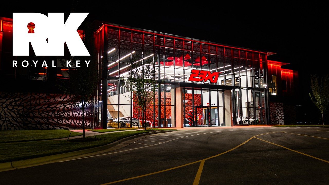 Inside MICHAEL JORDAN and DENNY HAMLIN’s 23XI NASCAR Racing Facility | Royal Key