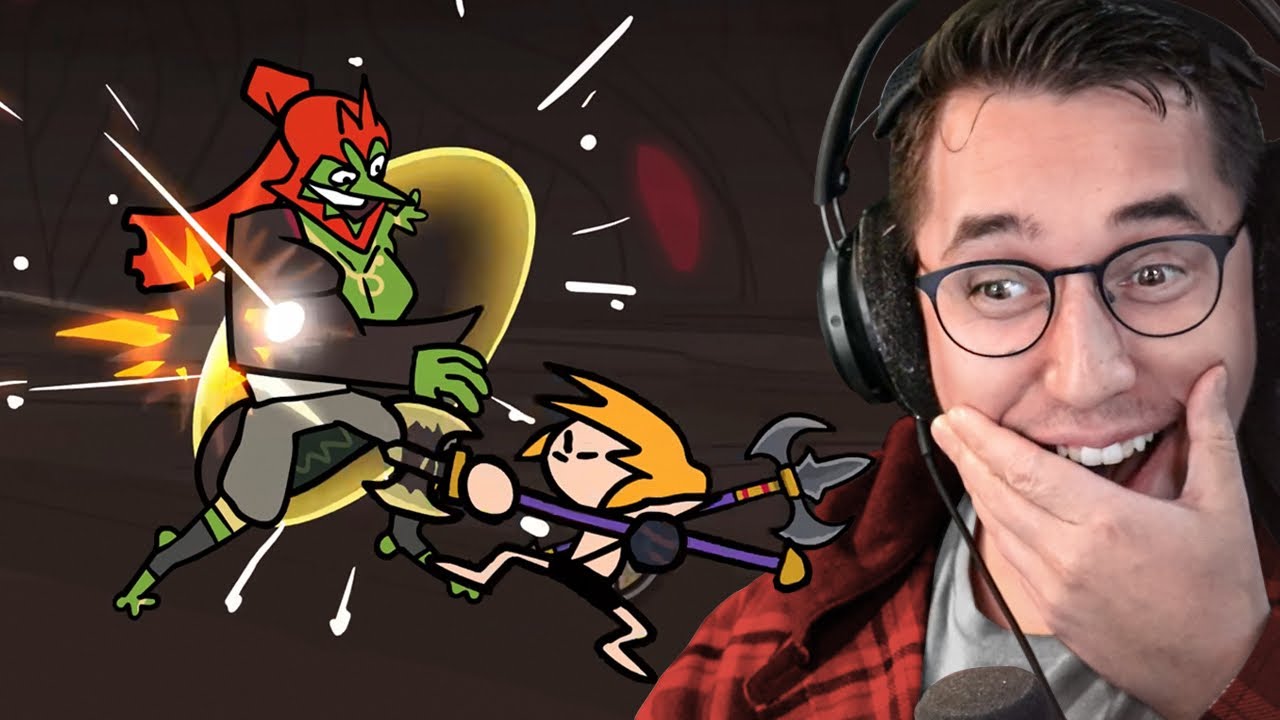 Итак, я наконец посмотрел ''Something About Zelda Tears of the Kingdom ANIMATED SPEEDRUN'' и умер.