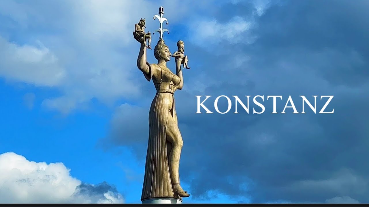 Констанц, Германия 🇩🇪 Самый большой город на Боденском озере, 4k HDR