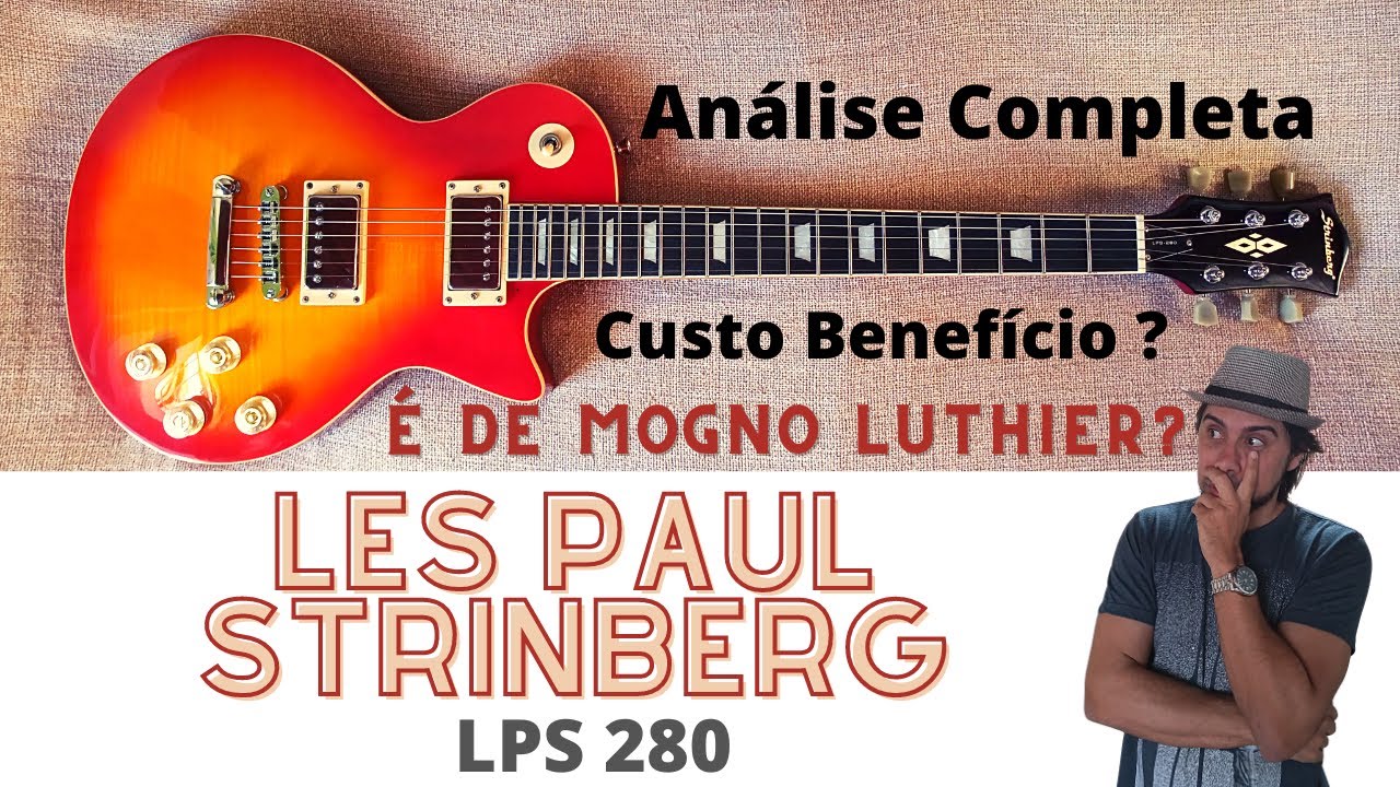 Melhor Guitarra Custo Benefício - Strinberg Les Paul