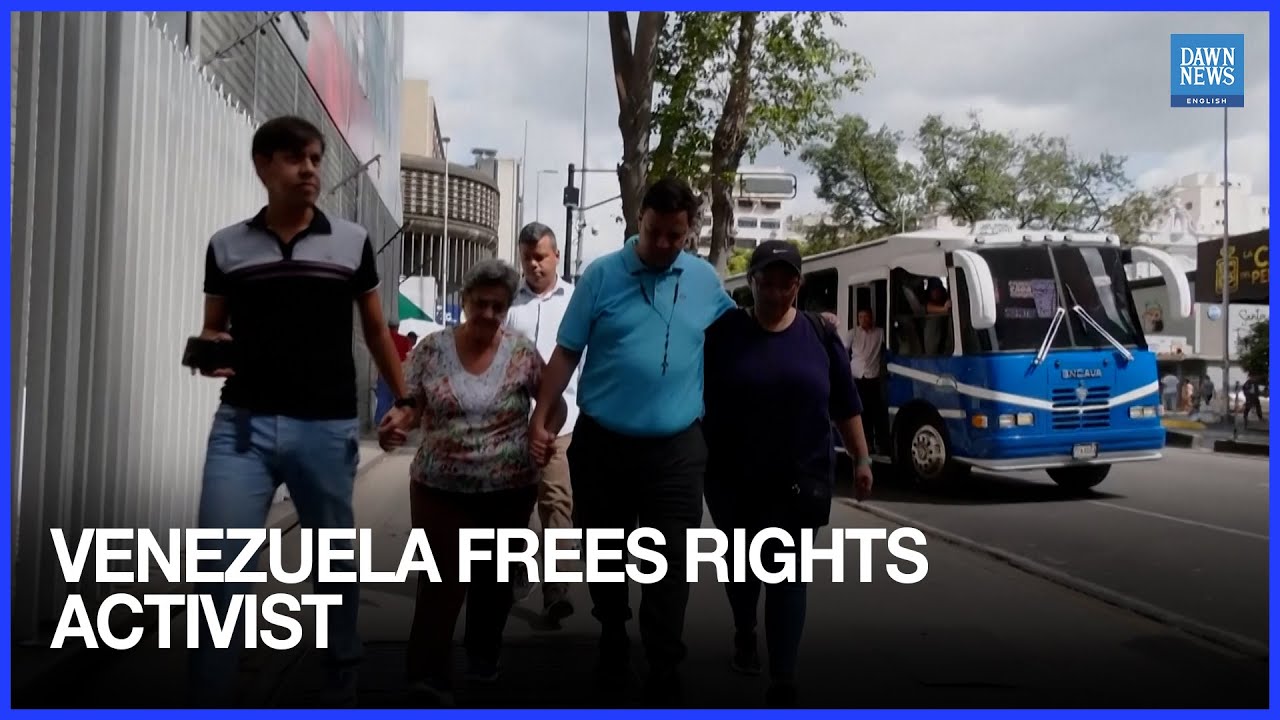 Venezuela Frees Rights Activist and Eight Others as Prisoner Releases Continue | Dawn News English