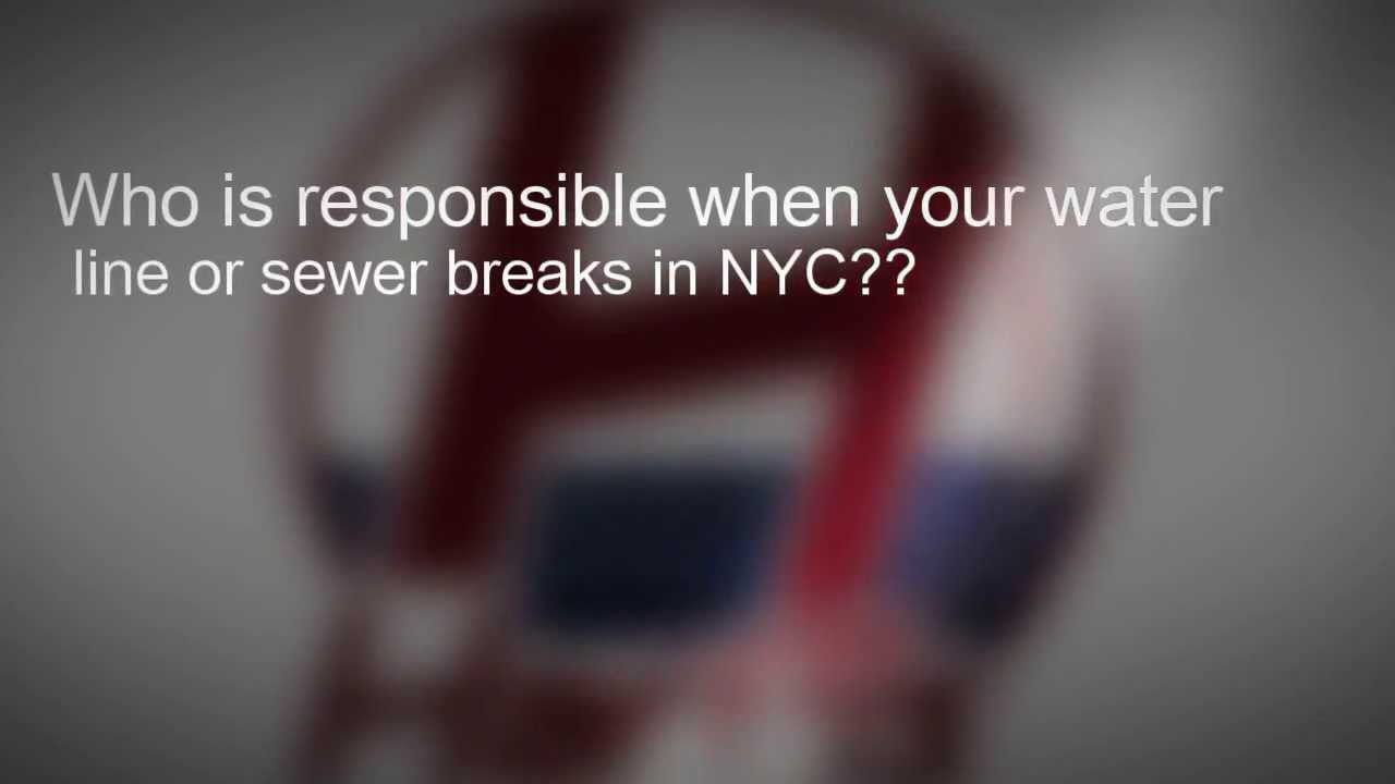 Broken Sewer or Water Line - City or Homeowner Responsible?