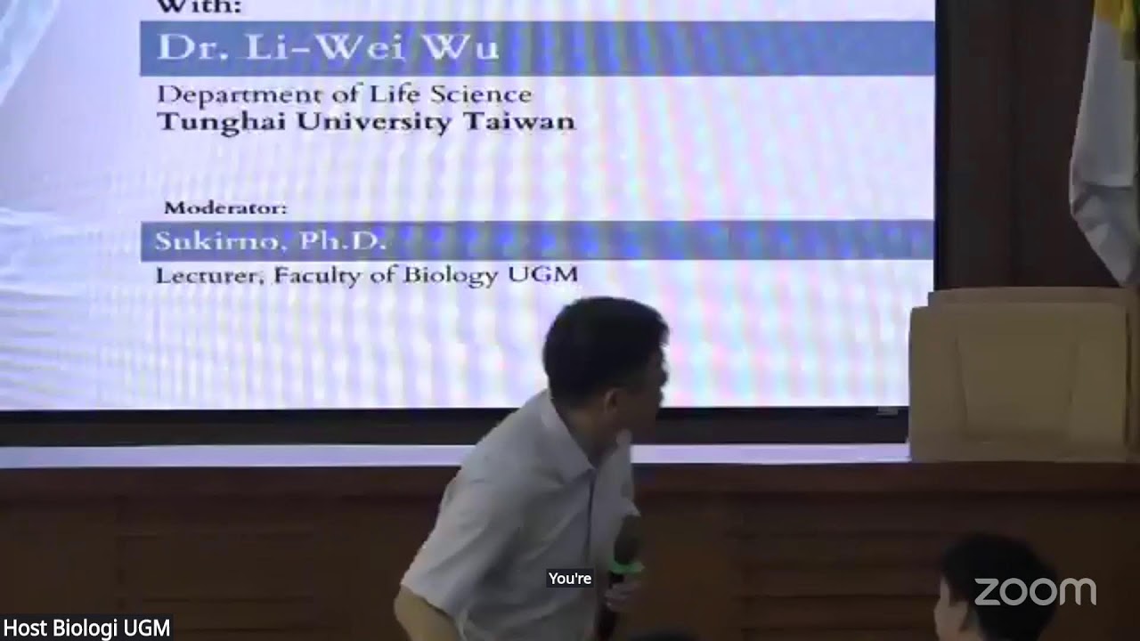 Guest Lecture Dr. Li-Wei Wu "DNA Sequence  and Data Analysis of Butterflies"