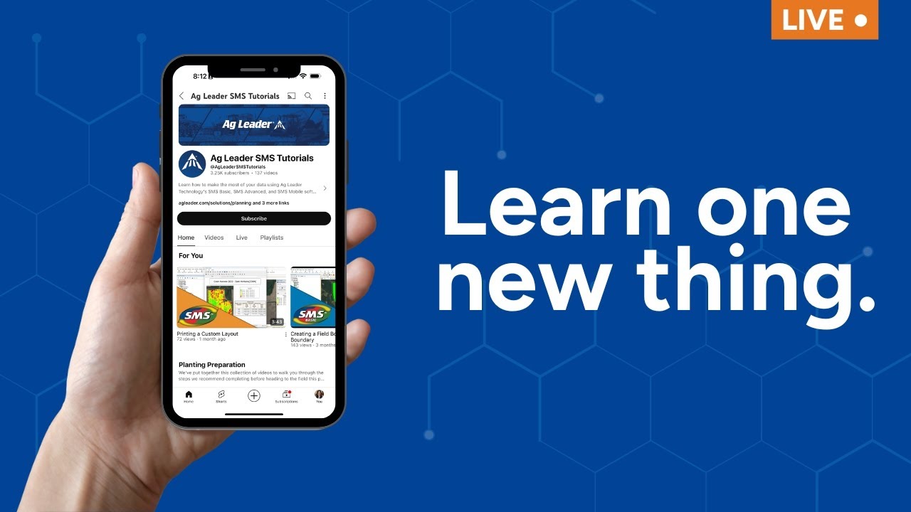 Learn One New Thing - Five Ways to Get Data into AgFiniti®