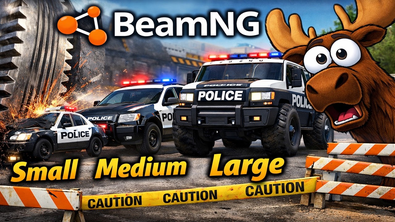 😨GIANT MORPHED Cars vs MASSIVE Crushing Gears! 😱 | BeamNG.drive Carnage