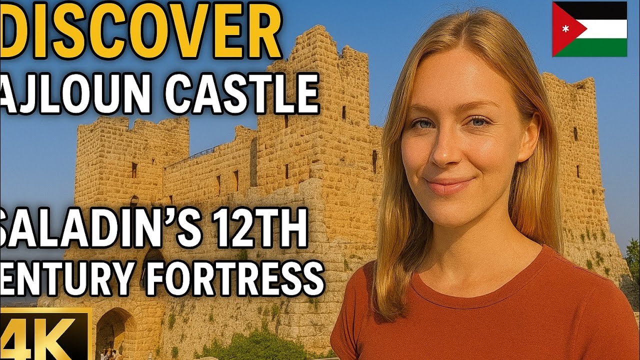 Discover Ajloun Castle: Saladin&rsquo;s 12th Century Fortress in 4K 🇯🇴 Walking Tour