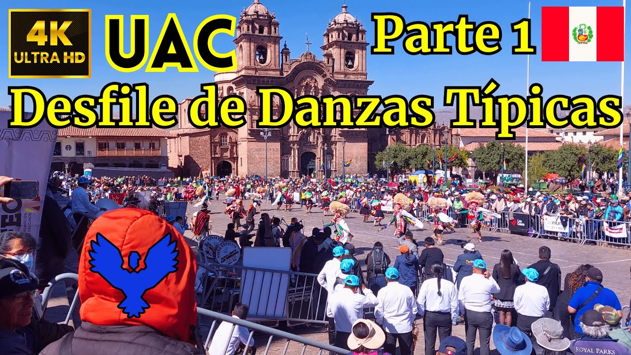 Desfile de Danzas Típicas de la Universidad Andina del Cusco en Homenaje al Cusco Imperial (Parte 1)