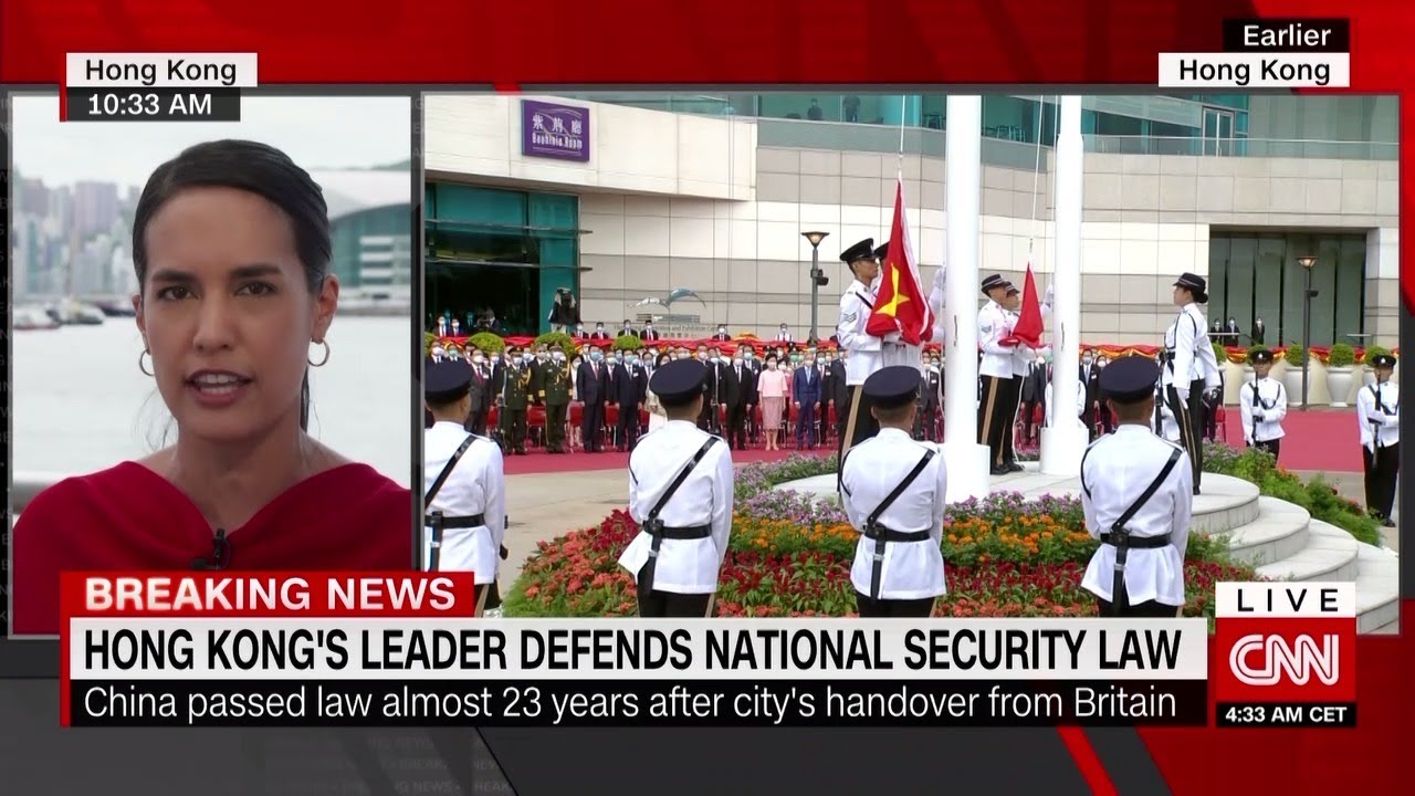 Hong Kong navigates new national security law on handover anniversary