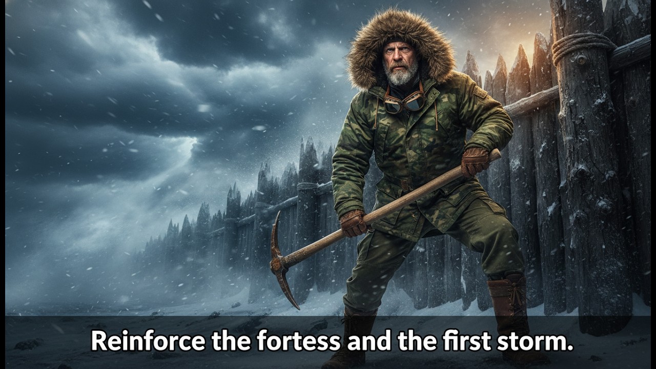 Reinforce the fortress and the first storm: Survival Challenge