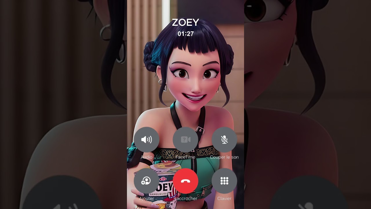 APPEL ZOEY KPOP DEMON HUNTERS ELLE RÉPOND ☎️